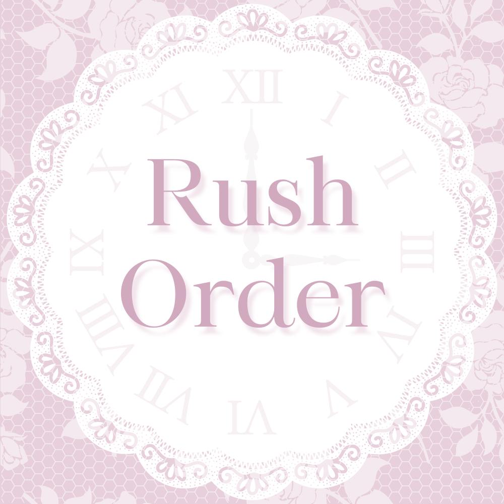 rush order to speed up processing and shipment time