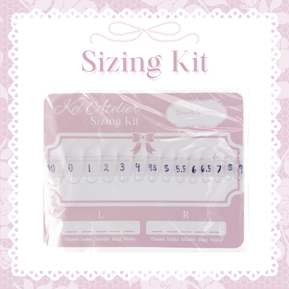package of sizing kit for press-on nails