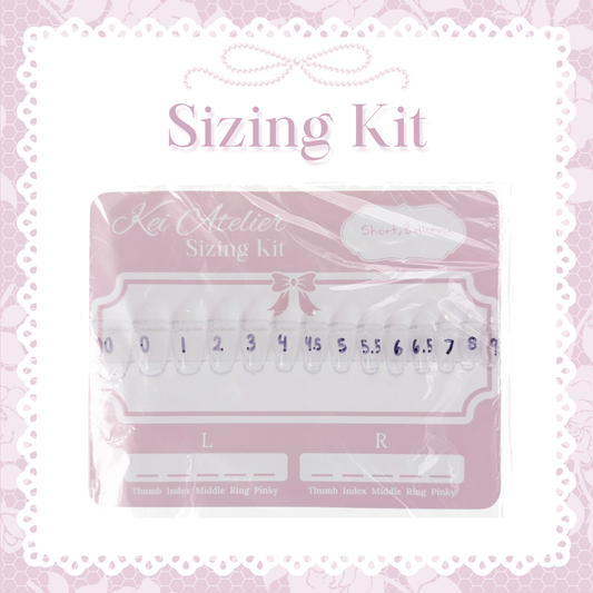 package of sizing kit for press-on nails